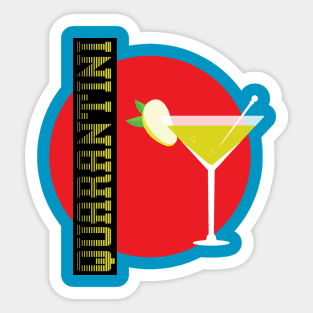 Quarantini Quarantine Martini Sticker